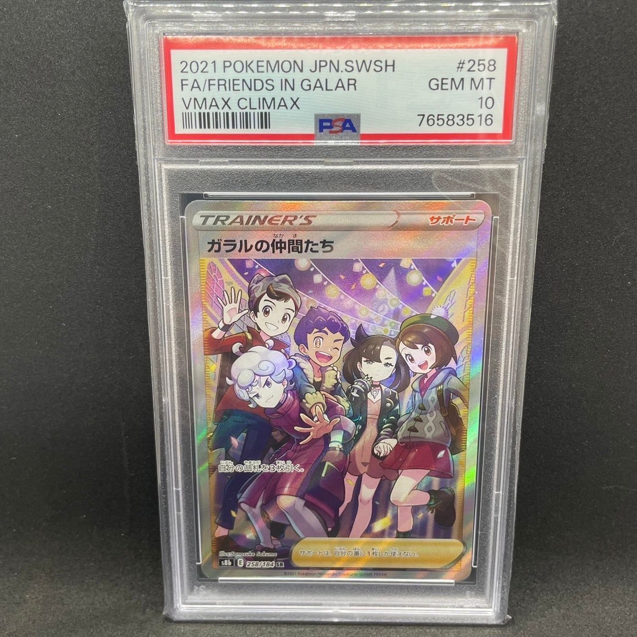 ガラルの仲間たち SR[S8b 258/184](ハイクラスパック「VMAXクライマックス」)