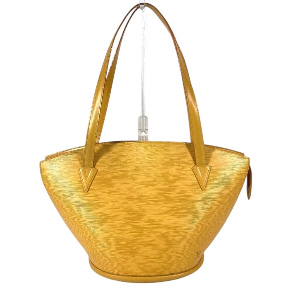 ルイヴィトン LOUIS VUITTON サンジャック ショッピング M52269 エピ 肩掛け カバン トートバッグ ショルダーバッグ エピレザー タッシリイエロー イエロー