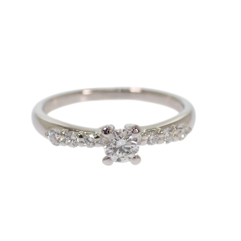 ディオール ダイヤ 12号 リング プラチナ ダイヤモンド【中古】【Aランク】