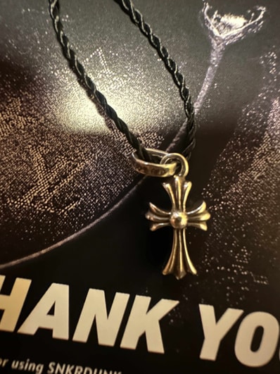 Chrome Hearts CH Cross Baby Fat Charm "Silver"