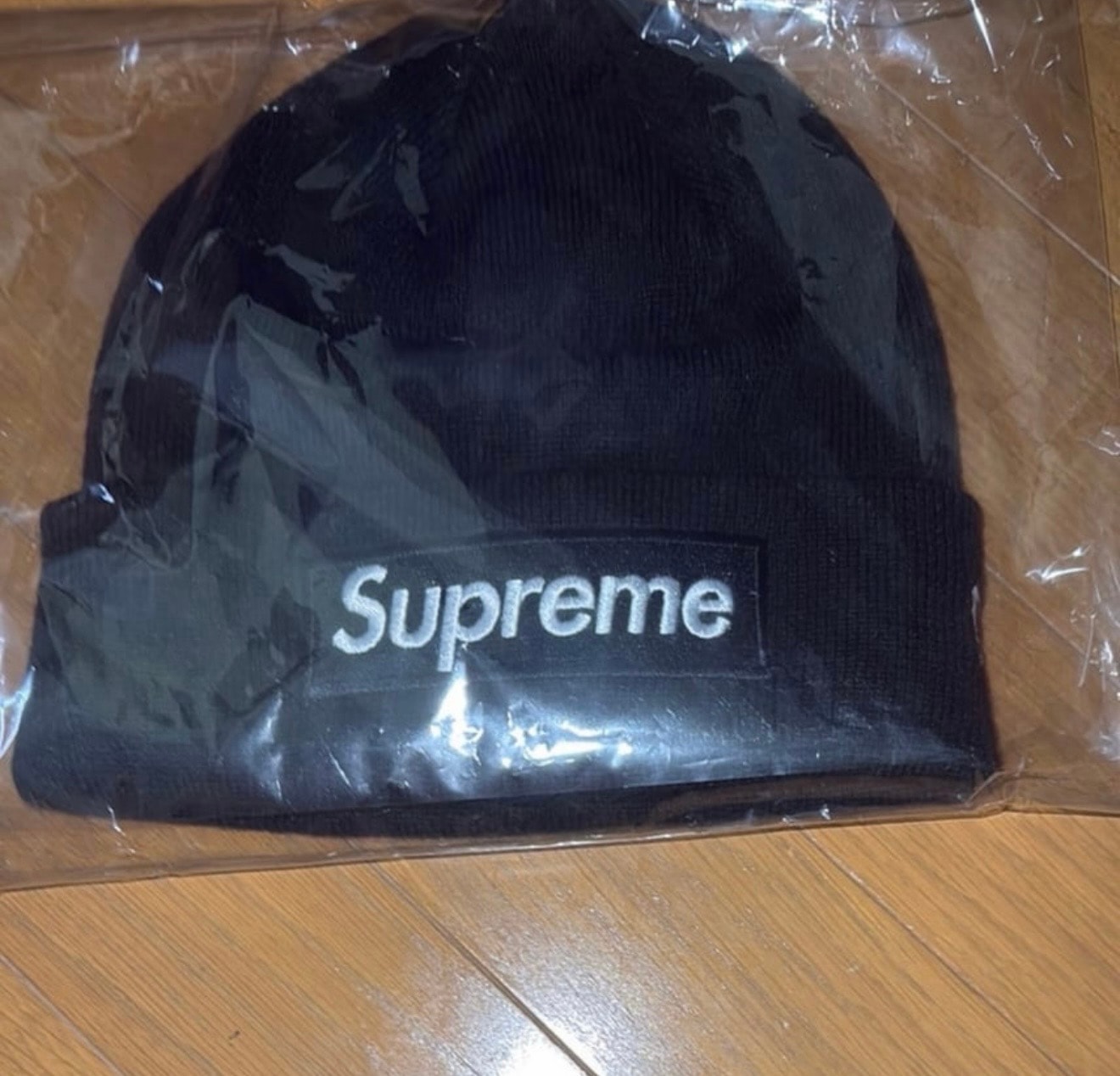 Supreme New Era Box Logo Beanie "Black" (24FW)