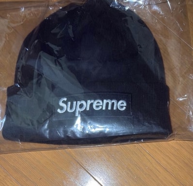 Supreme New Era Box Logo Beanie "Black" (24FW)