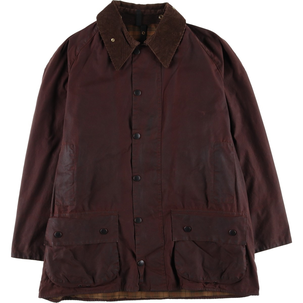 古着 90年代 バブアー Barbour BEAUFORT ビューフォート 旧3ワラント オイルド ハンティングジャケット 英国製 C44 メンズL相当/eaa604994