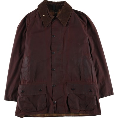 古着 90年代 バブアー Barbour BEAUFORT ビューフォート 旧3ワラント オイルド ハンティングジャケット 英国製 C44 メンズL相当/eaa604994