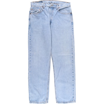 古着 90年代 リーバイス Levi's 505 REGULAR FIT STRAIGHT LEG テーパードデニムパンツ USA製 メンズw33相当 ヴィンテージ/eaa575542