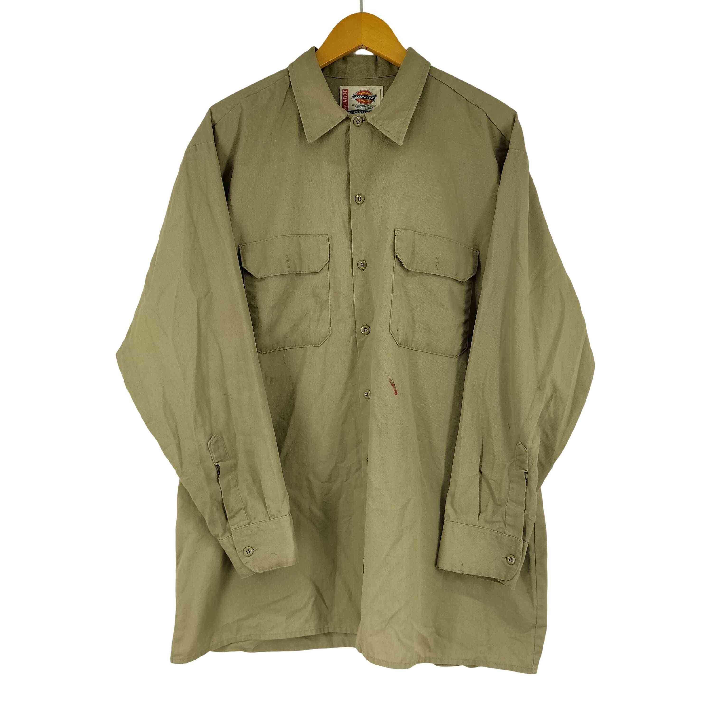 L/S フラップポケット ワークシャツ【1141175154576】