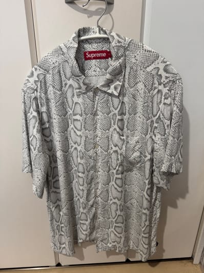 Supreme Snake S/S Shirt "White"