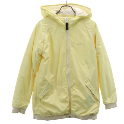 NIKE ナイキ リバーシブル 中綿ジャケット S イエロー