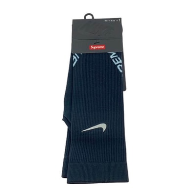 Supreme シュプリーム その他ファッション雑貨 FZ6792-010 x Nike Spark Crew Sock x ナイキ スパーク クルー ソックス 靴下 ダークネイビー系 30~31.5cm【新古品】【未使用】【中古】