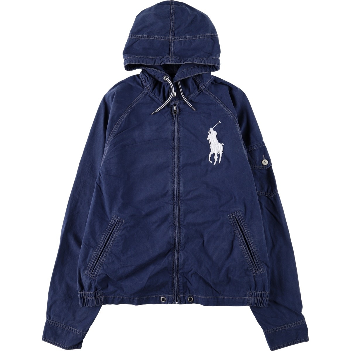 古着 ラルフローレン Ralph Lauren POLO by Ralph Lauren ビックポニー コットンパーカー メンズM相当/eaa674051