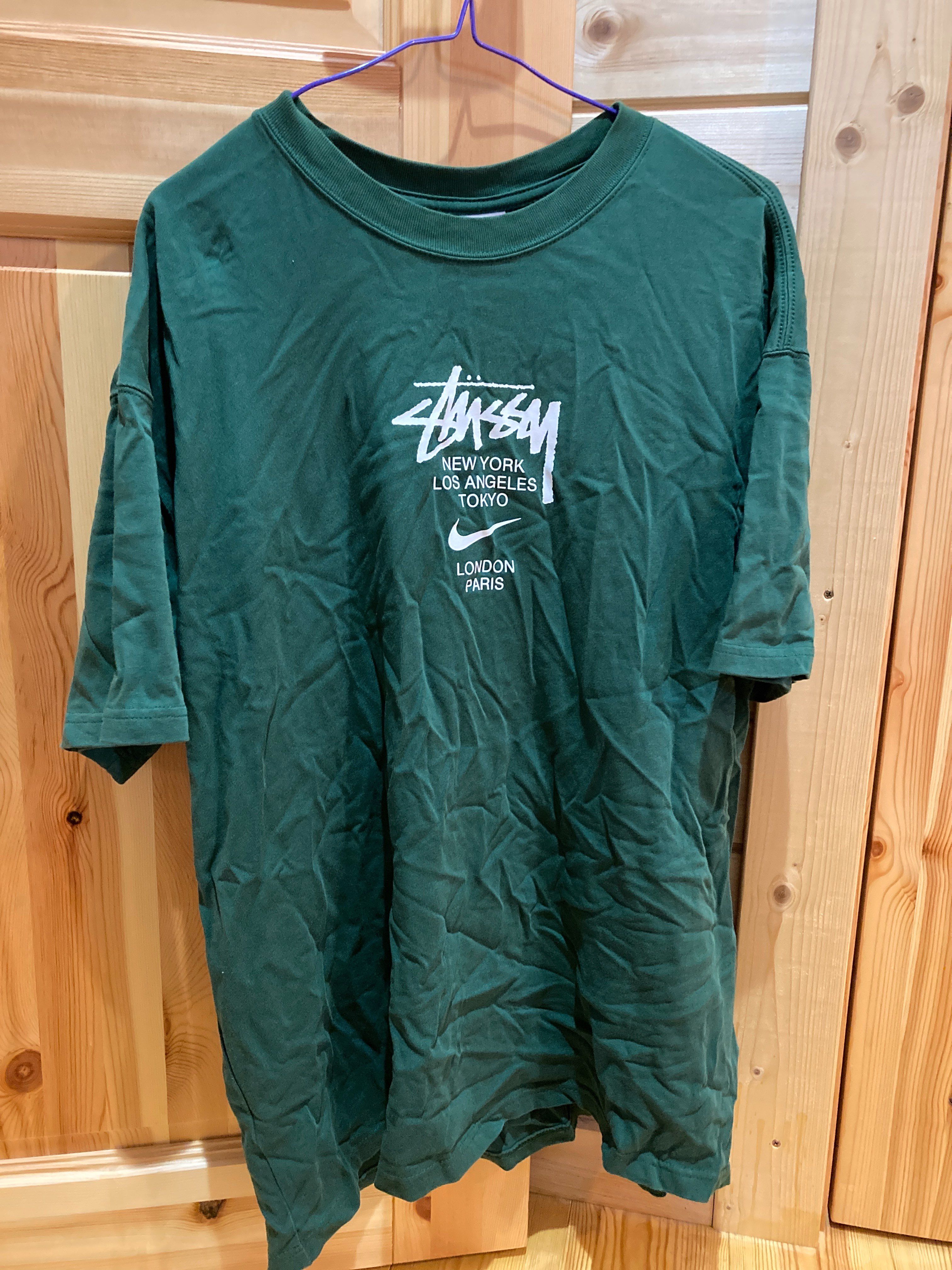Nike x Stussy International T-Shirt "Green"