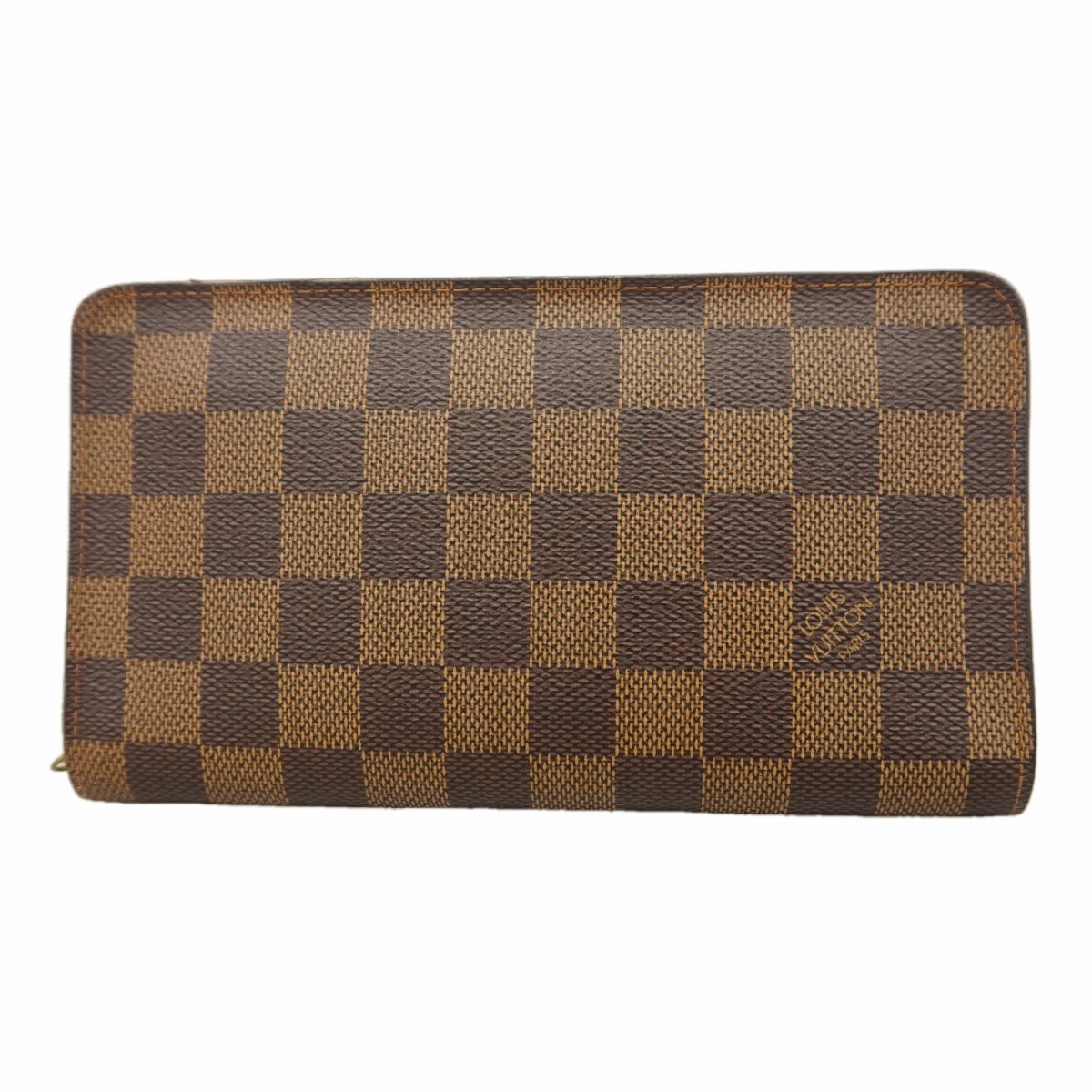 ★SALE【6gd4516】ルイヴィトン 長財布 ダミエ ポルトモネ ジップ N61728 エベヌ【中古】メンズ レディース ユニセックス
