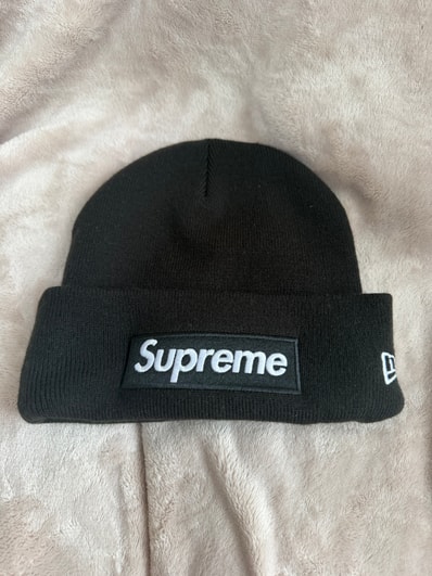 Supreme x NEW ERA Box Logo Beanie (25FW) "Black"