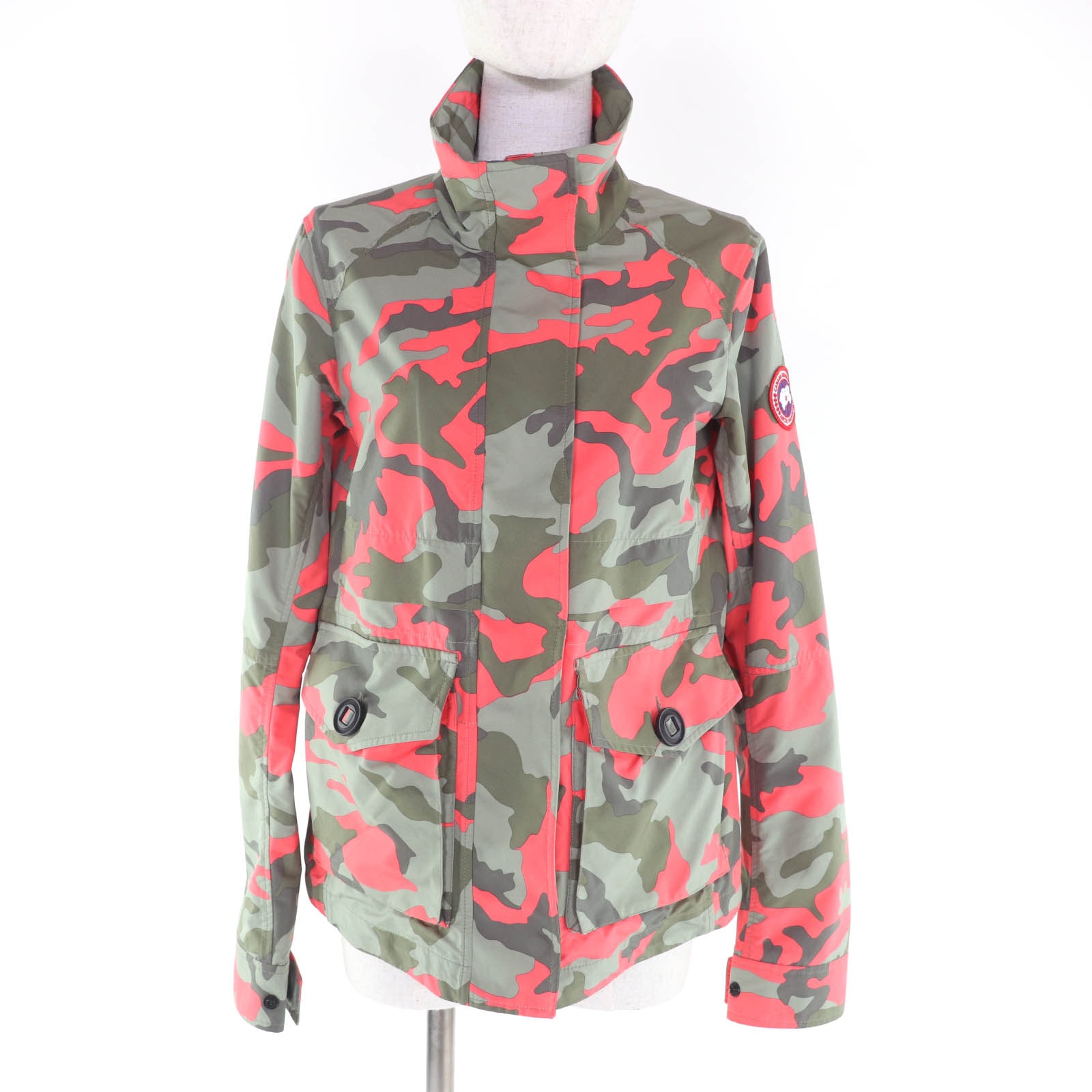 美品 カナダグース ジャケット カーキ レディース XS 2411LP