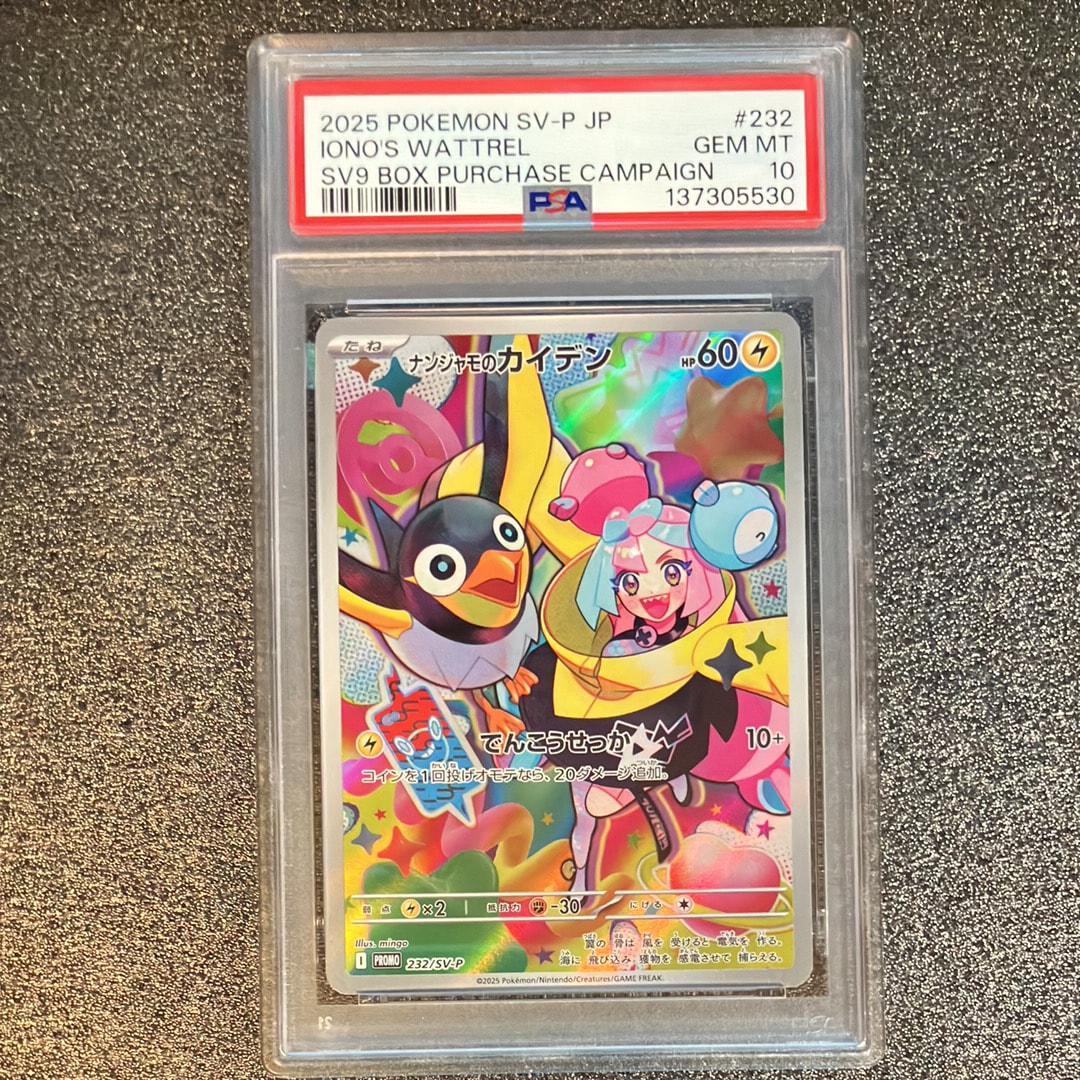 ナンジャモのカイデン P [SV-P 232](プロモーションカード「拡張パック バトルパートナーズ Box購入キャンペーン」)