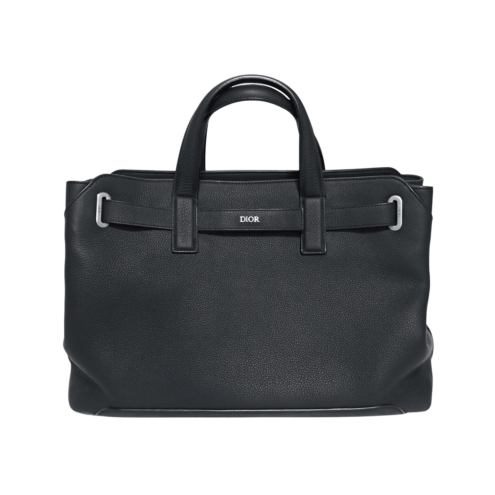 未使用 展示品 DIOR ディオール  ノルマンディ ミディアム 2WAY ショルダーバッグ  1LLSH260KEN_H00N  ブラック  メンズ トートバッグ