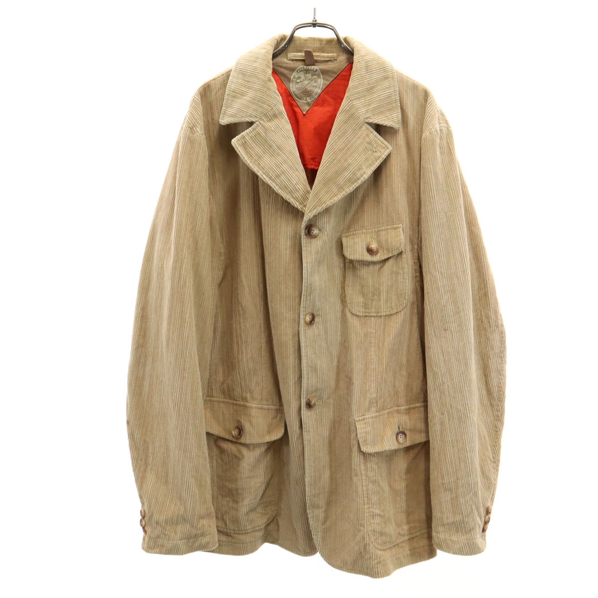 TOMMY HILFIGER トミーヒルフィガー コーデュロイジャケット M ベージュ