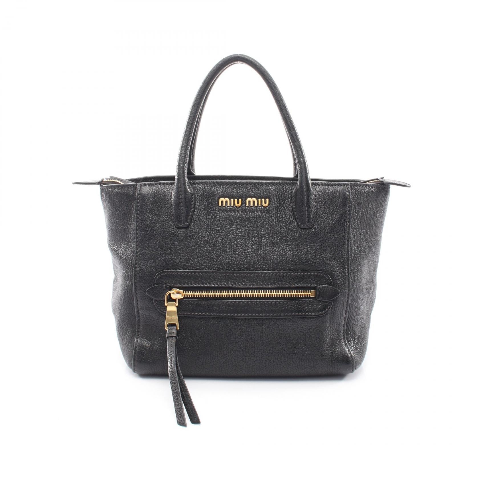 A+ (新品・未使用(ワケあり))】ミュウ ミュウ Miu Miu マテラッセ 2WAY