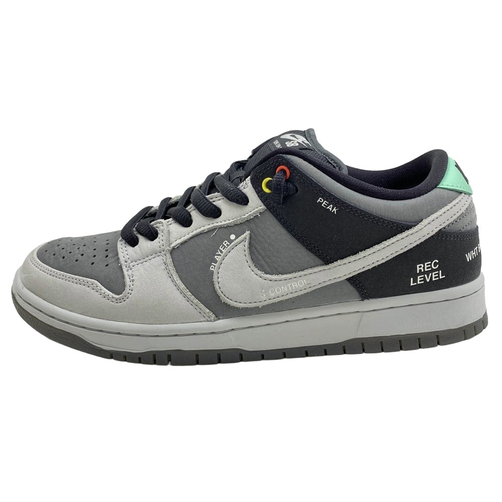NIKE ナイキ スニーカー CV1659-001 SB Dunk Low Pro【フェイクバスターズ鑑定済】 VX1000 Camcorder SB ダンク ロー プロ VX1000 カムコーダ スニーカー グレー系 27cm【中古】