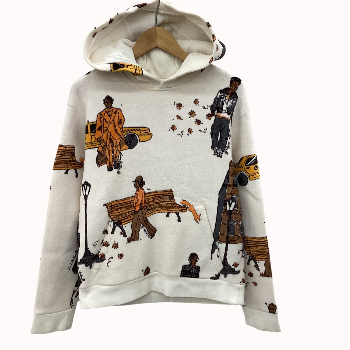 LOUIS VUITTON ルイヴィトン メンズ トレーナー スウェット SIZE S ホワイト
