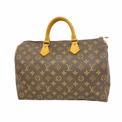 【6dc3523-h】ルイヴィトン ハンドバッグ モノグラム スピーディ35 M41107 ブラウン【中古】レディース