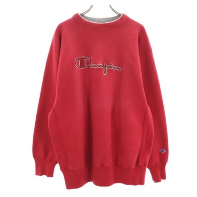 Champion 90s 長袖 襟ダブルカラー リバースウィーブ スウェット