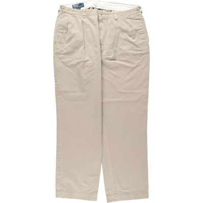 古着 ラルフローレン Ralph Lauren POLO by Ralph Lauren ANDREW PANT ツータック チノパンツ メンズw38相当/eaa634964