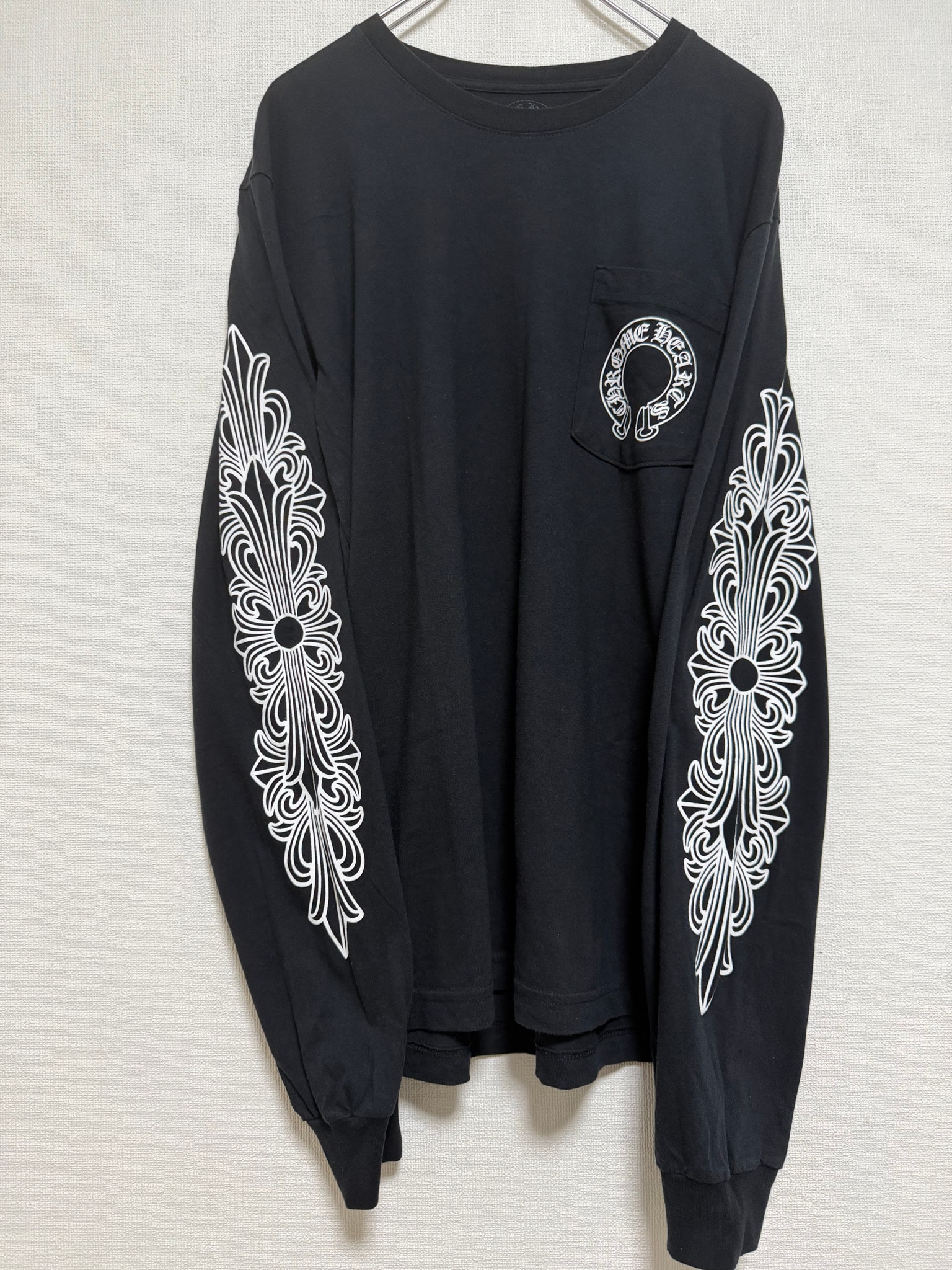 Chrome Hearts Horse Shoe L/S T-Shirt Fuck You "Black"