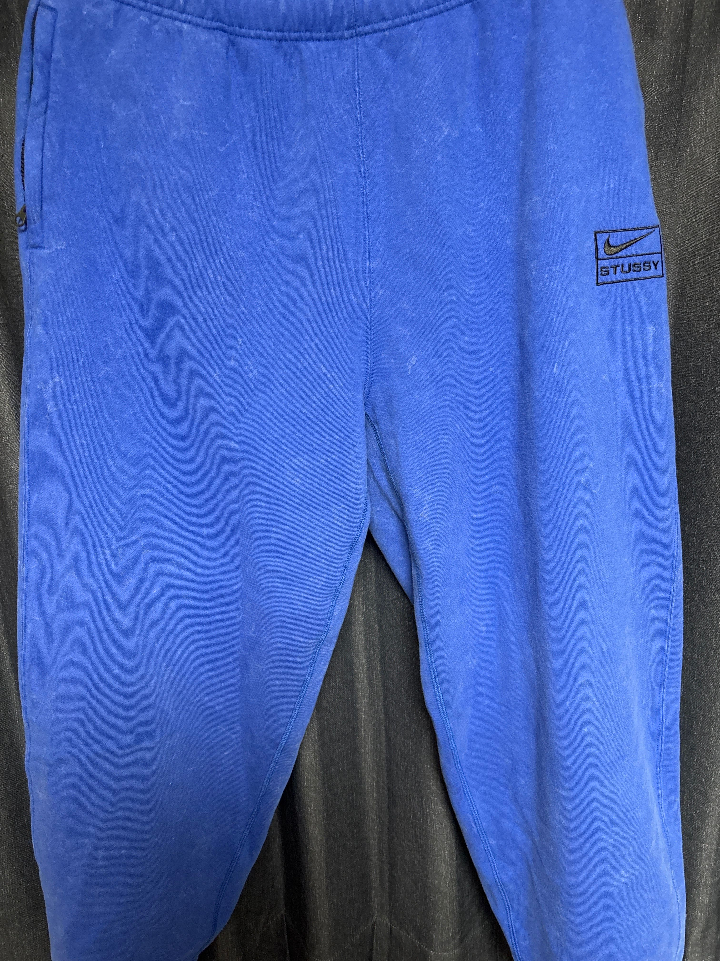Stussy x Nike Acid Wash Pants (US Size) "Blue" DR4025-480