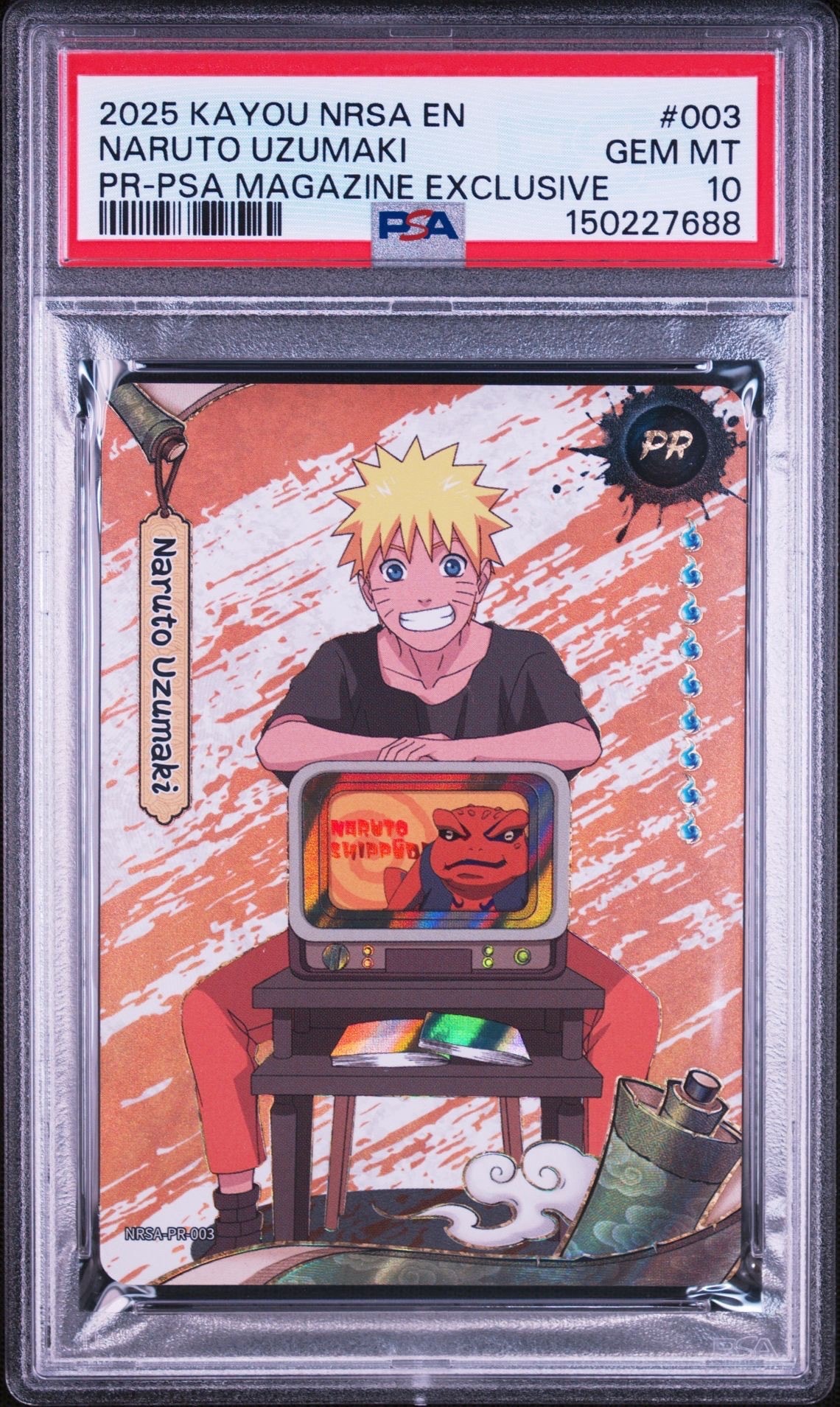 NARUTO TCG ナルト　うずまきナルト　英語 状態A】うずまきナルト PR [NRIE-PR-002]【英語版】(ナルト カヨウ