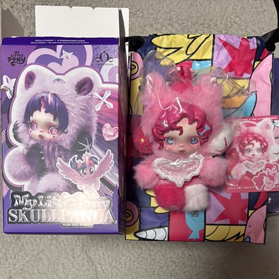 ポップマート スカルパンダ × マイリトルポニー シリーズ ぬいぐるみ ポップマート スカルパンダ × マイリトルポニー シリーズ ぬいぐるみ