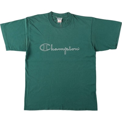 古着 90年代 チャンピオン Champion ロゴプリントTシャツ イタリア製 メンズM相当 ヴィンテージ/eaa672753
