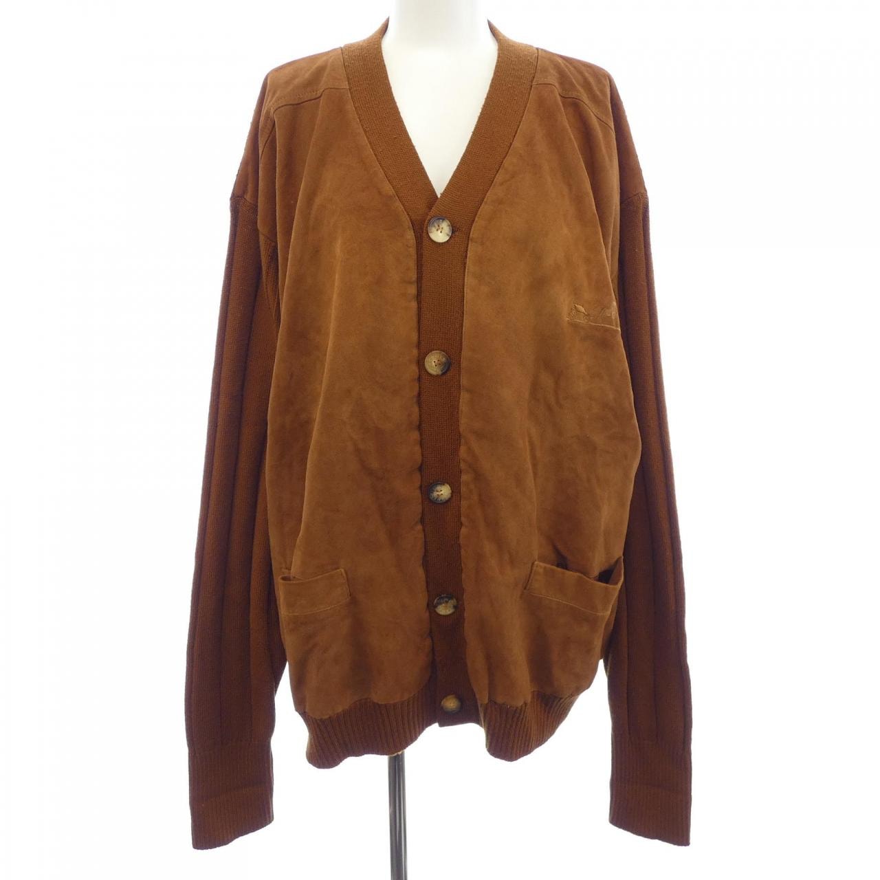 【ヴィンテージ】エルメス HERMES カーディガン