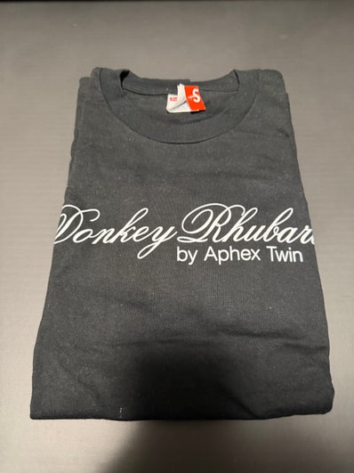 Supreme x Aphex Twin Donkey Rhubarb L/S Tee "Black"