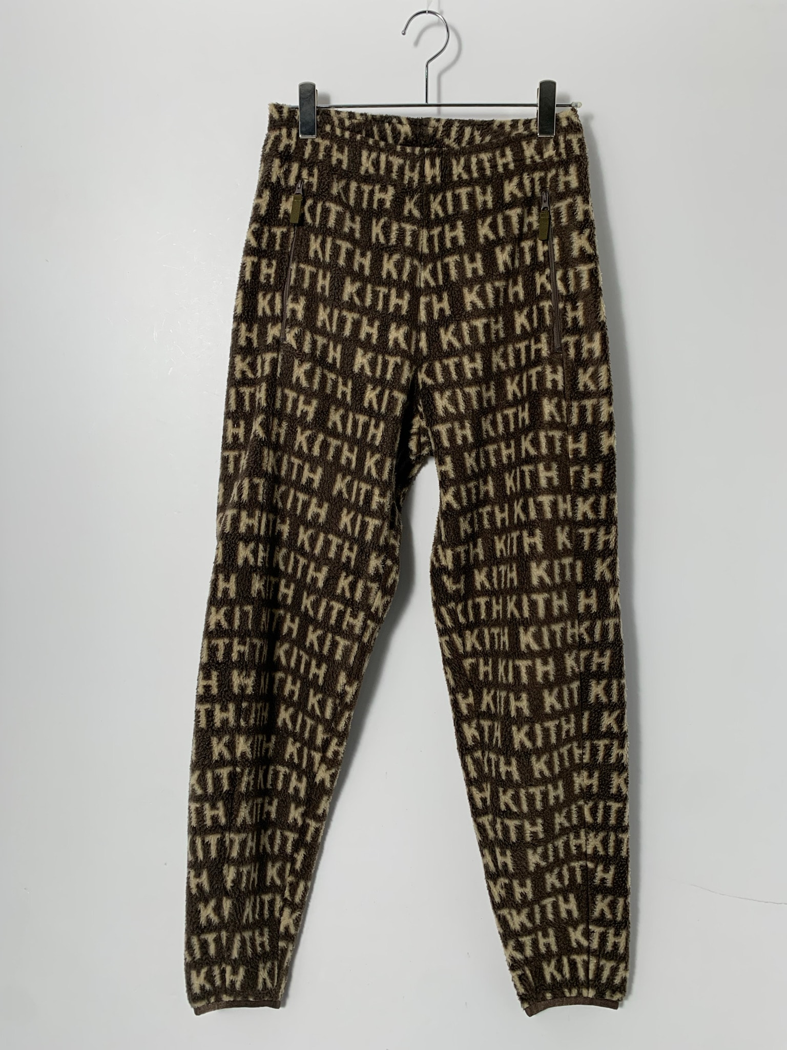 KITH fleece pants "Brown"