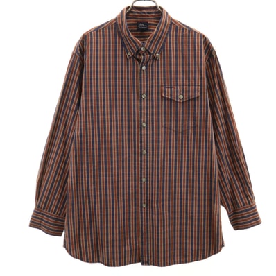 L.L.Bean エルエルビーン 長袖 ボタンダウンシャツ L