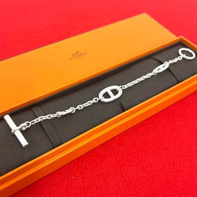 HERMES エルメス シェーヌダンクル ファランドール ブレスレット シルバー925 ブレスレット シルバー
24309