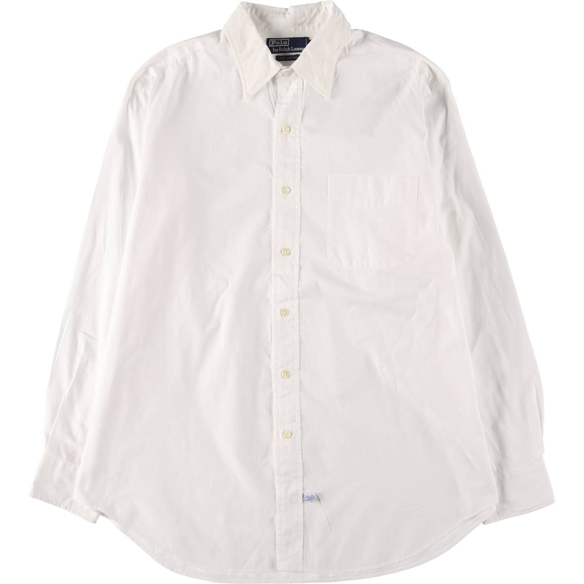 古着 ラルフローレン Ralph Lauren POLO by Ralph Lauren 長袖 コットンシャツ メンズL相当/eaa548373