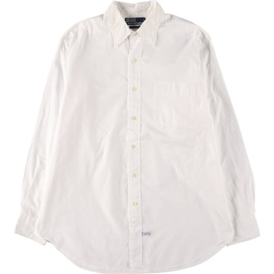 古着 ラルフローレン Ralph Lauren POLO by Ralph Lauren 長袖 コットンシャツ メンズL相当/eaa548373