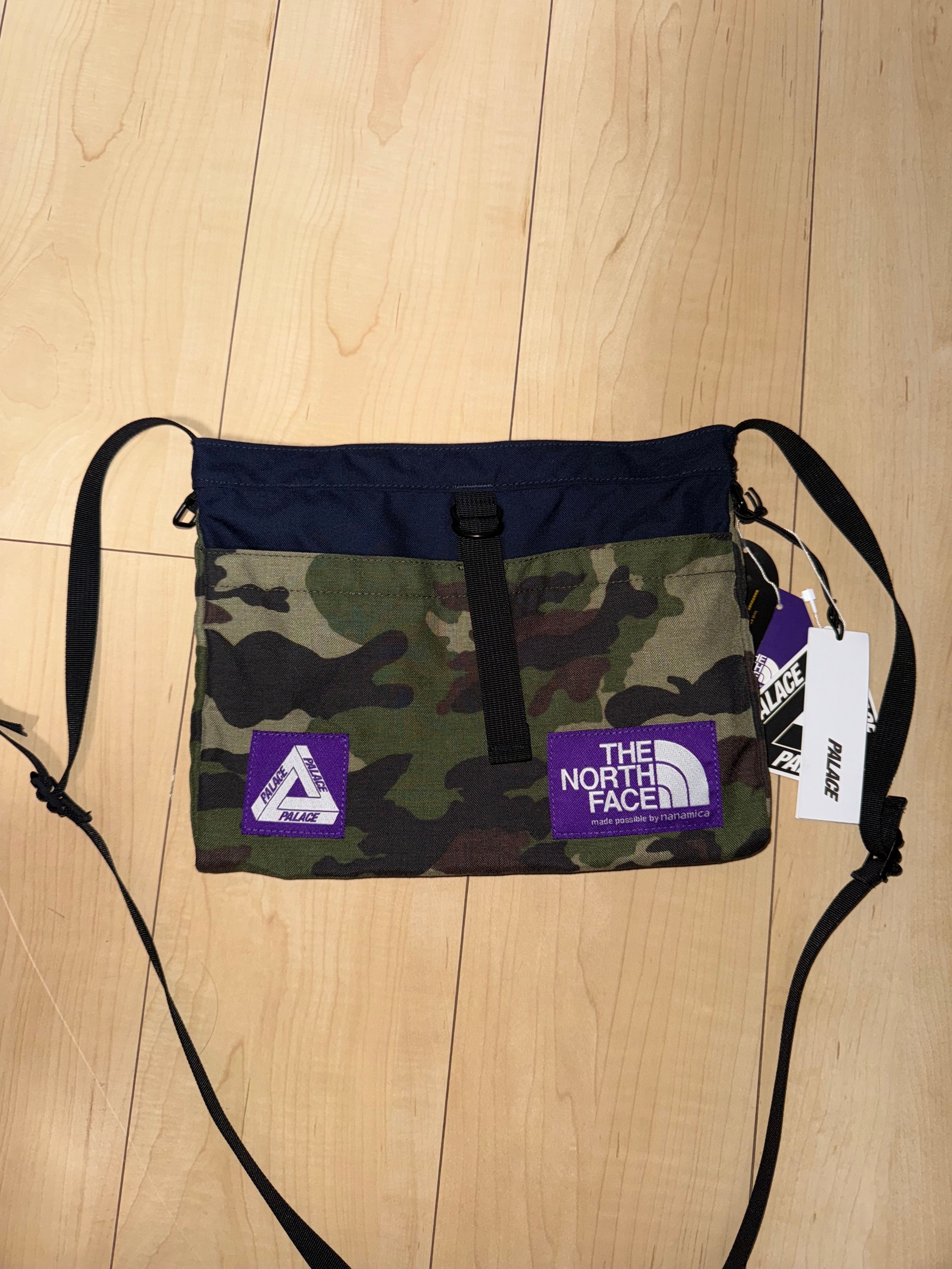 PALACE THE NORTH FACE PURPLE LABEL CORDURA Nylon Small Shoulder Bag "Camo"