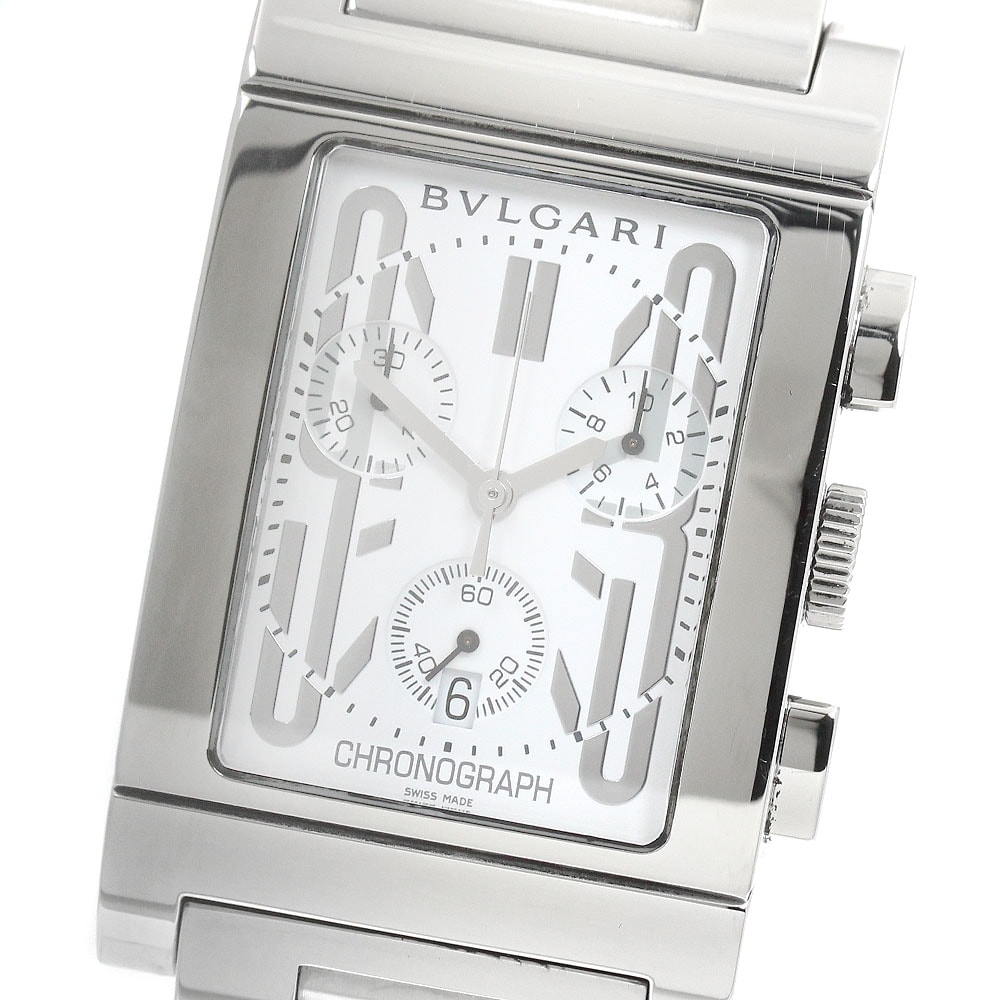 ☆良品 ブルガリ レッタンゴロ RTC49S メンズ 【中古】