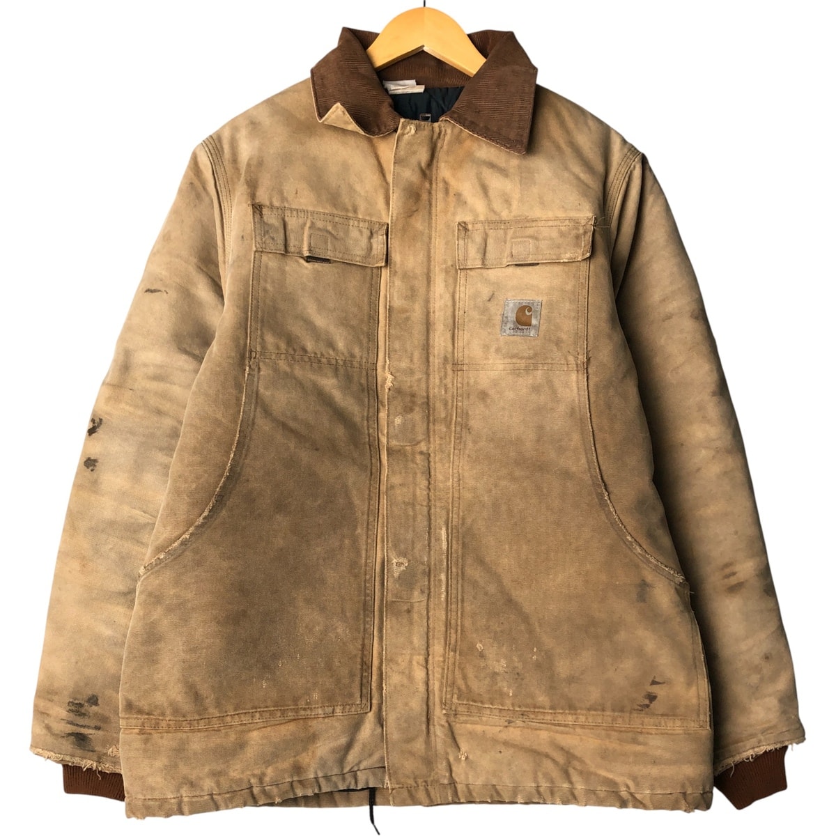 古着 カーハート Carhartt 中綿入り トラディショナルコート ダックワークジャケット メンズL相当 ヴィンテージ/eaa592154