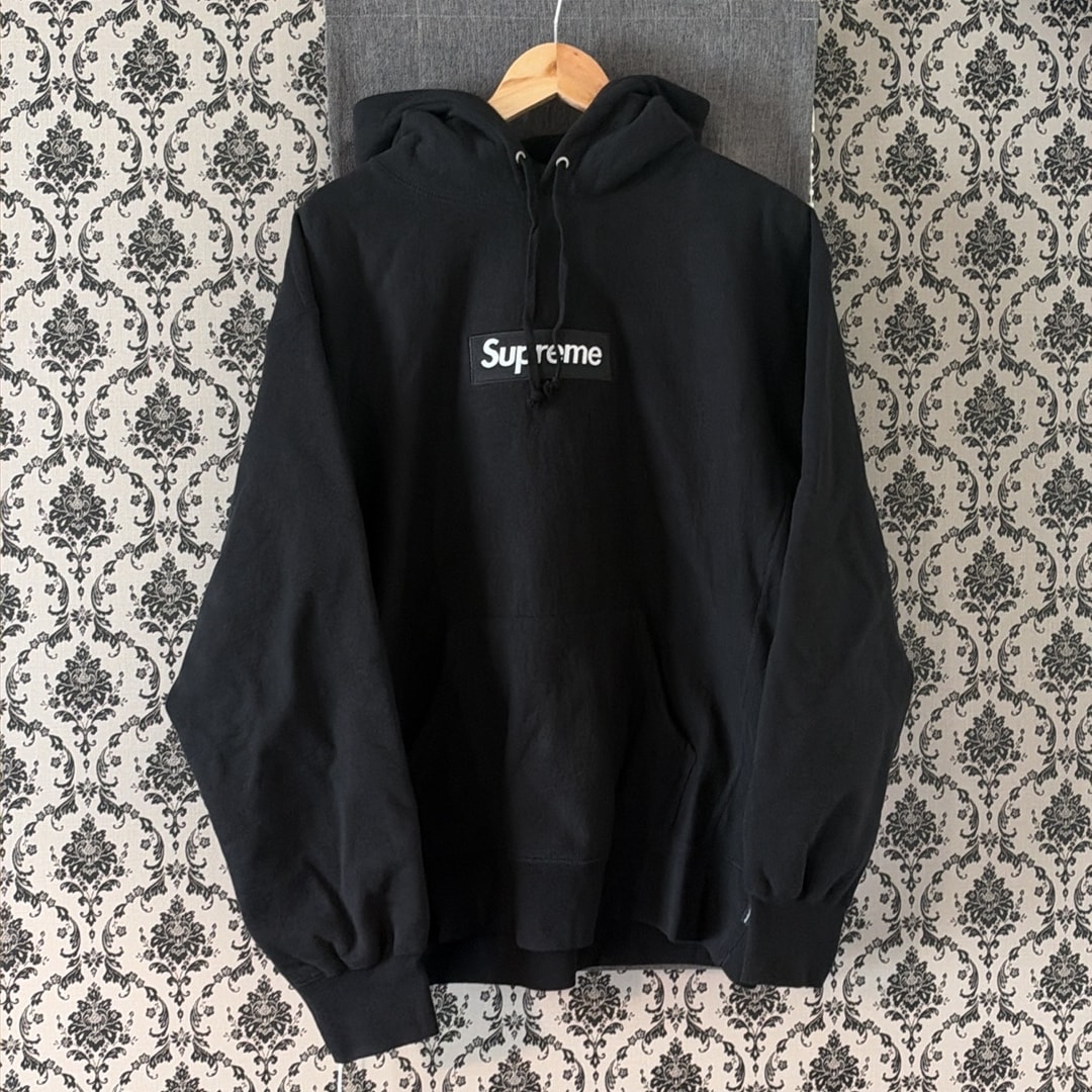 Supreme Box Logo Hooded Sweatshirt "Black" (21FW)