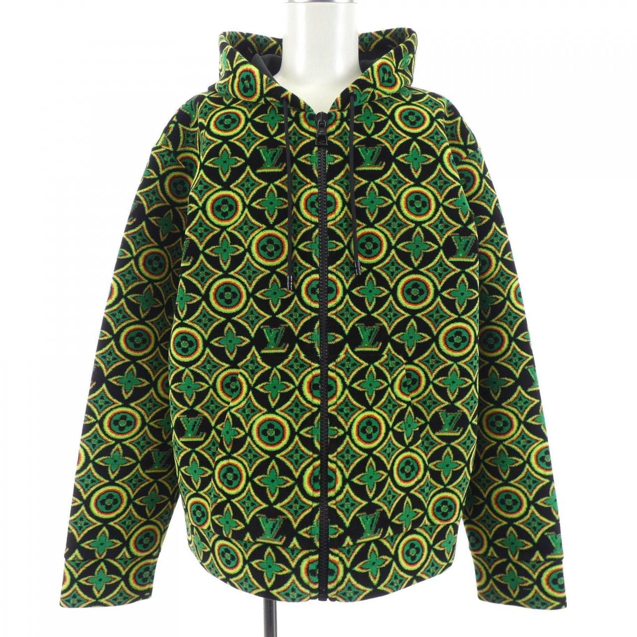 ルイヴィトン LOUIS VUITTON モノグラムフラワージップスルー HKY88WZRY パーカー