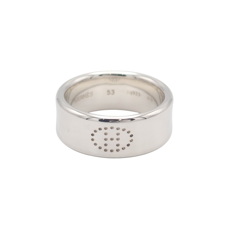 エルメス HERMES エクリプス リュバン 13号 リング シルバー925 シルバー レディース【中古】【Aランク】