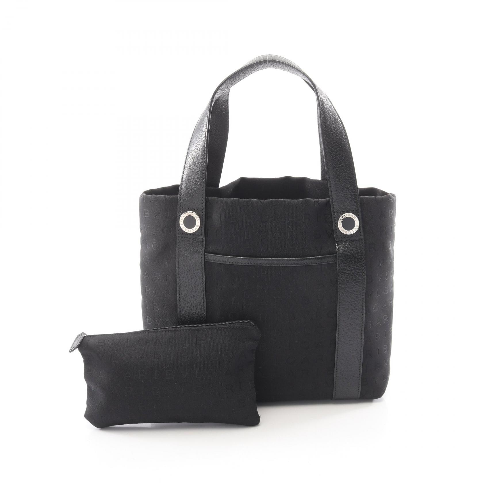 C (やや傷や汚れあり)】ブルガリ BVLGARI ロゴマニア トートバッグ