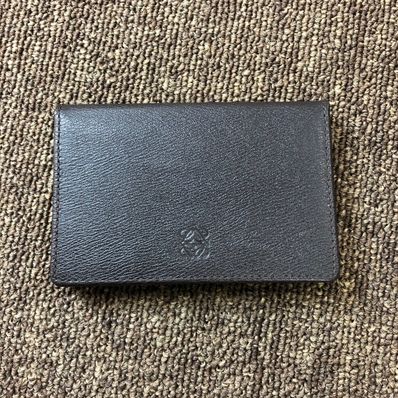 ロエベ カードケース ダークブラウン