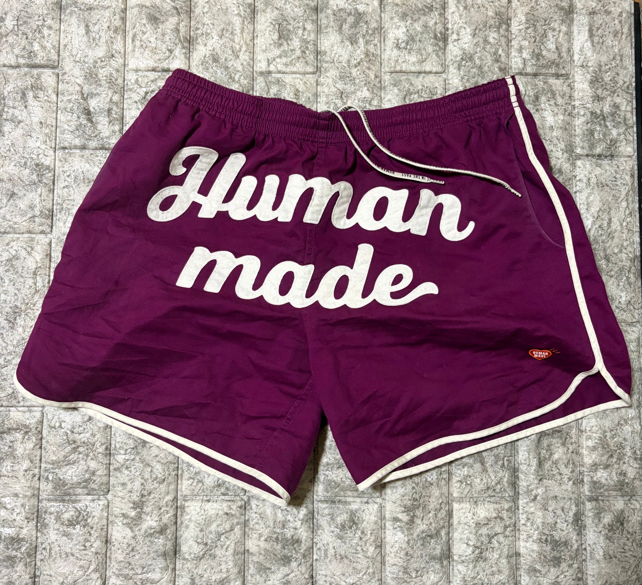 HUMAN MADE Game Shorts "Purple"