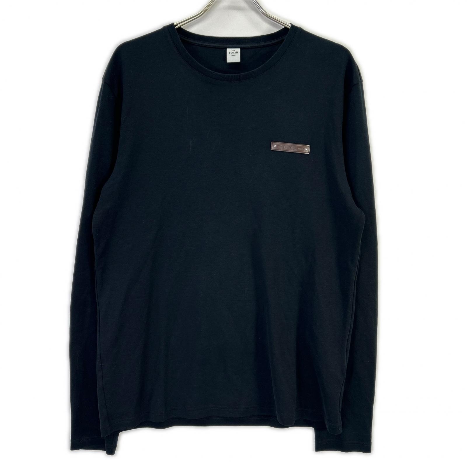 ベルルッティ R20JRL54JAEK ブラック ロングスリーブTシャツ S