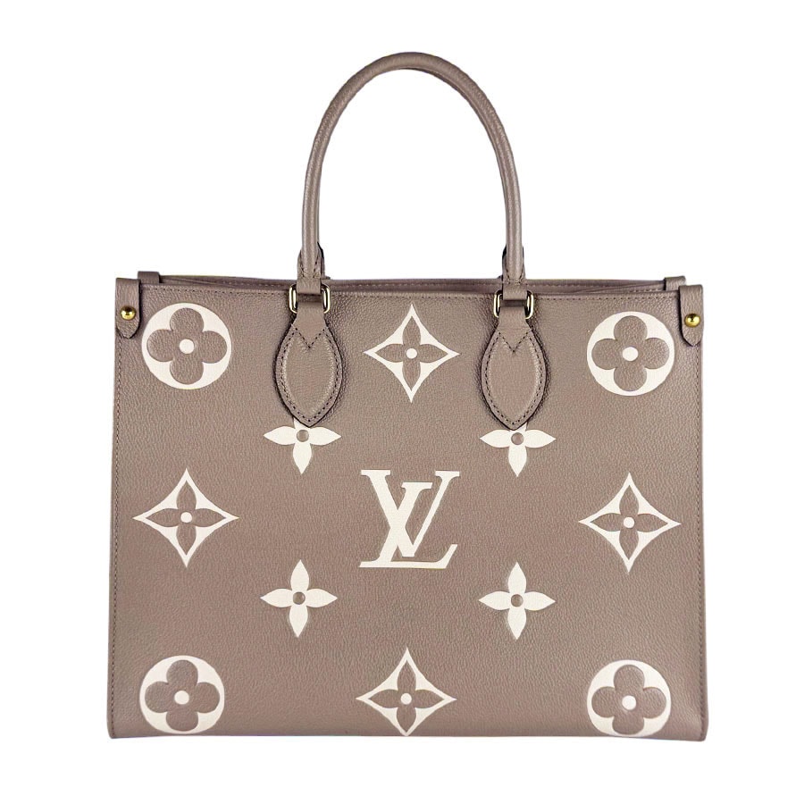 ルイ ヴィトン LOUIS VUITTON ハンドバッグ モノグラム アンプラント オンザゴーMM モノグラムアンプラント トゥルトレール/クレーム レディース M45494【中古】 z10597